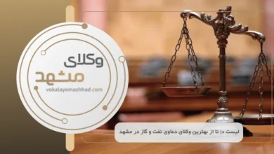 بهترین وکیل دعاوی نفت و گاز در مشهد