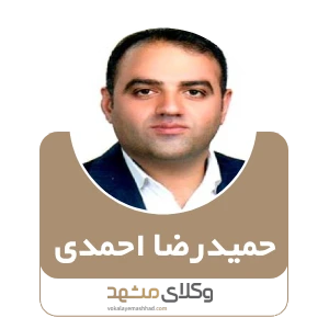 حمیدرضا احمدی بهترین وکیل بیرجند