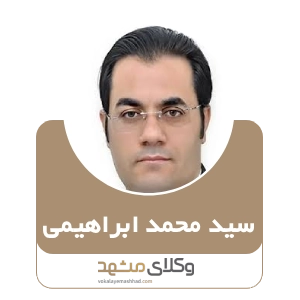 سید محمد ابراهیمی بهترین وکیل بیرجند